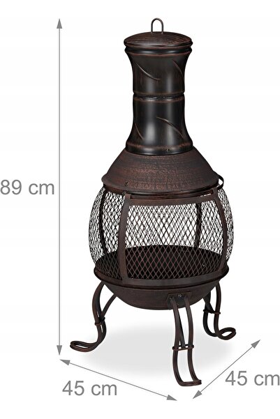NO BRAND Semn de grădină metalic vintage din lemn pentru terasă 89 CM