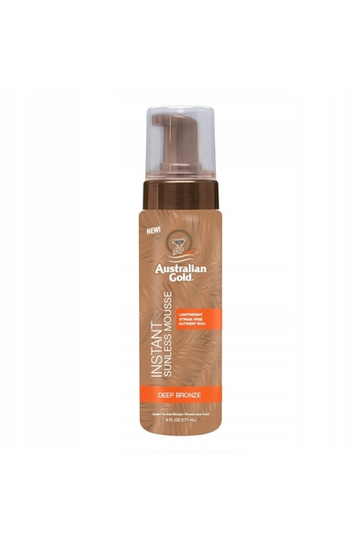 NO BRAND Mousse autobronzant instant Australian Gold + Mănușă