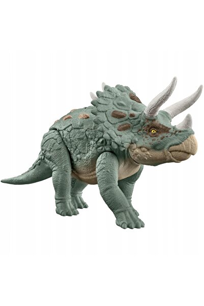 mattel JURASSIC WORLD TRICERATOPS FIGURINĂ GIGANT DE COLECȚIE DINOSAUR HTK79