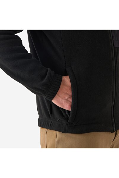 NO BRAND Fleece de vânătoare Solognac 500 negru