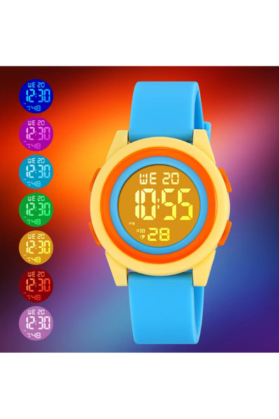 Skmei Ceas pentru copii / / skm.124291b.chd / electronic / multifuncțional