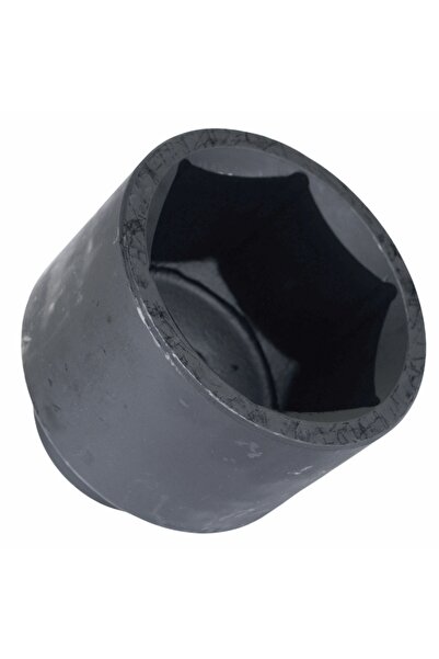 BLACK Cheie tubulară de impact CR-MO, 75 mm, cu 6 puncte, prindere de 1 inch.
