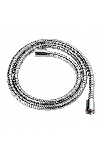 NO BRAND Furtun de duș OMNIRES 120/125 cm cromat ne-răsucit 022-XCR