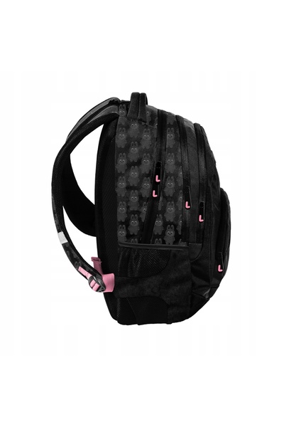 NO BRAND Ghiozdan școlar pentru fete clasele 1 3 4 5 6 Bubu negru