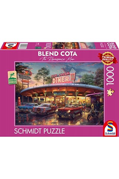 Schmidt Spiele Puzzle 1000 Blend Cota Restaurant american