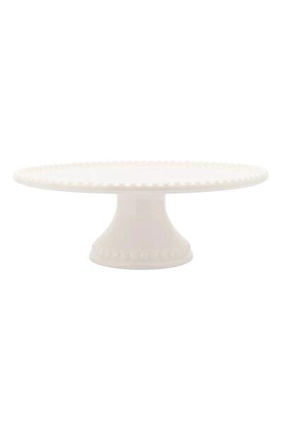 NO BRAND Platou pentru tort și patiserie cu picior din porțelan Altom Design ...