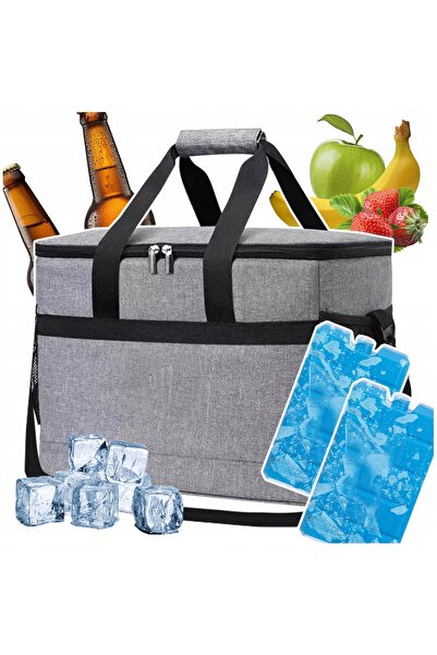 Stator Geantă termoizolantă pentru plajă, drumeții, picnic 40L + INSERTURI