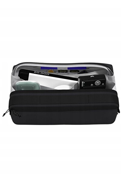 NO BRAND Geantă de umăr CabinZero Tech Pouch 2.5 l - negru absolut