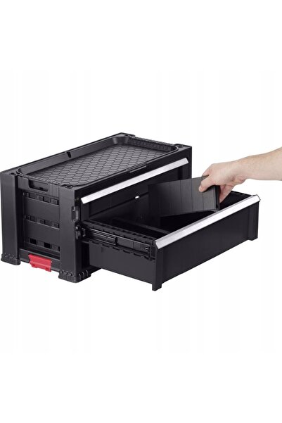 Keter Cufăr de scule profesional modular cu 2 sertare