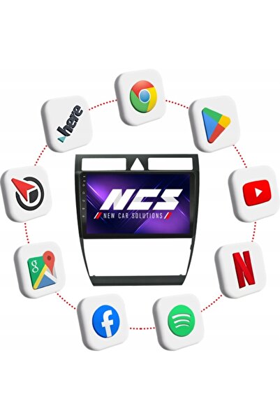 NO BRAND NCS ZQ9 RADIO AUTO AUDI A6 C5 1997-2004 NAVIGAȚIE ANDROID 8GB LTE