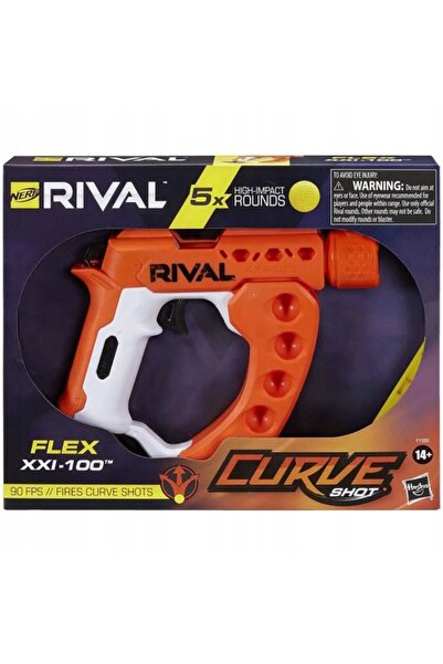 Nerf Pistol cu gloanțe de spumă F1590 RIVAL FLEX XXI-100 + 5 gloanțe de rezervă