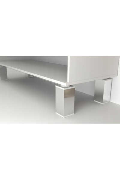NO BRAND 50 x PICIOARE DE MOBILIER REGLABLE, ÎNĂLȚIME 10 CM