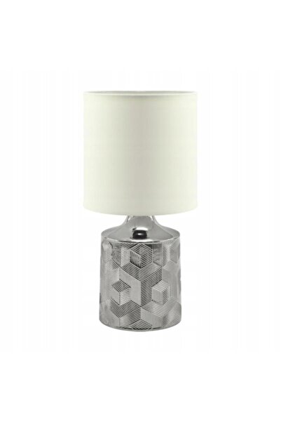 NO BRAND Lampă de masă Struhm Linda albă, cromată 25 W