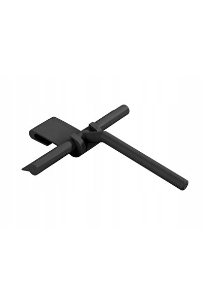 Wenko Absorbant de apă din silicon negru pentru cabine de duș 25x21x4 cm