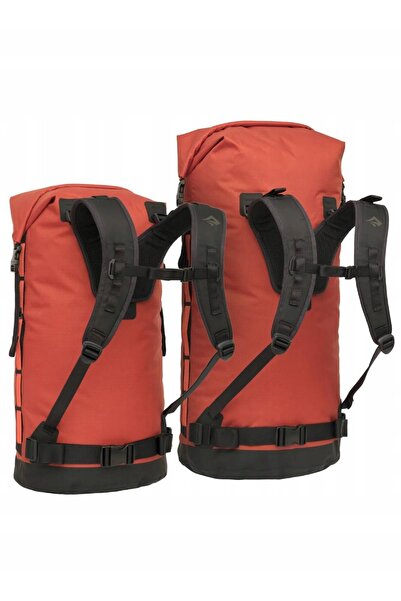 Sea to Summit Rucsac impermeabil 2 în 1 Big River Dry 50 l - picante red