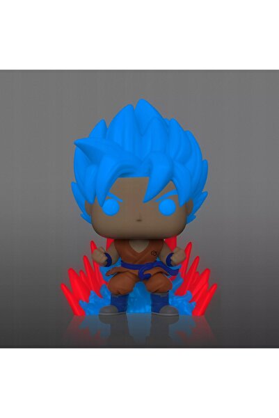 Funko Pop SSGSS Goku (Kaio-ken de douăzeci de ori mai puternic) 1256 Gitd Dra...