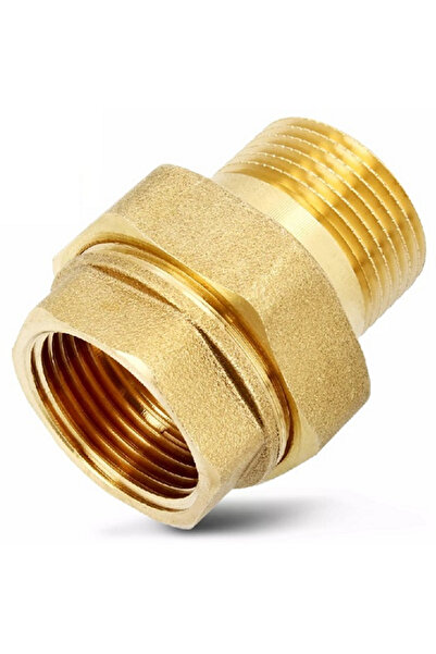 NO BRAND Niplu filetat din alamă cu garnitură O-ring 1 1/4 " ( DN32 )
