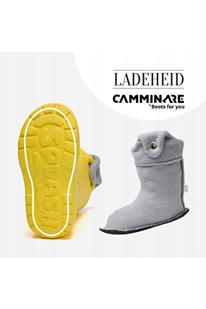 NO BRAND Cizme de cauciuc căptușite pentru copii LADEHEID x Camminare, cu spu...