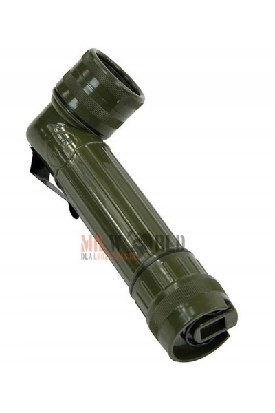 NO BRAND Lanternă tactică unghiulară Mil-Tec US R20 – Verde