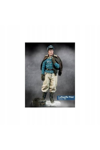NO BRAND Figurină la scară 1:24 - Pilot Luftwaffe - Metal