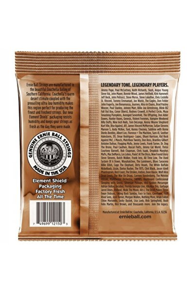 NO BRAND Corzi de chitară acustică Ernie Ball 2150 Earthwood Phosphor Bronze