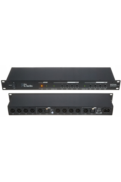 NO BRAND Splitter semnal audio XLR 2:4 / 1:1 t.racks ds2418