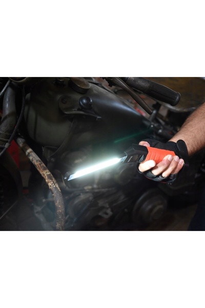 yato LAMPĂ DE LUCRU REÎNCĂRCABILĂ, LANTERNĂ LED COB 5W +3W, 600lm, 6500K