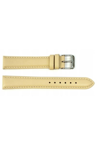 NO BRAND Curea CHERMOND 20 MM XL A140L, bej, cusături bej