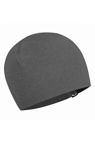 Salewa Căciulă de iarnă din lână reversibilă Pure - negru