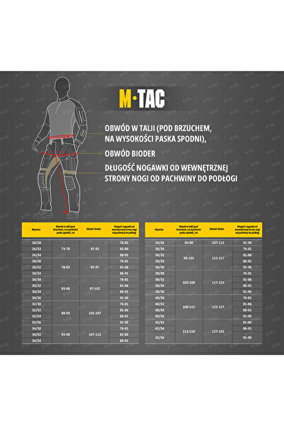 NO BRAND Pantaloni tactici de trekking M-Tac Rubicon Flex - Maro Coyote 28/32