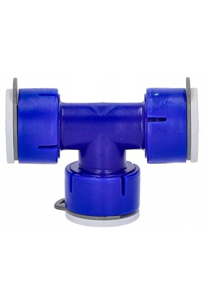NO BRAND Conector triplu pentru conductă de apă RV 12 mm Reich