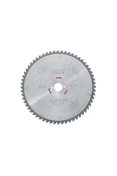 Metabo Pânză de ferăstrău circular profesională 190x30 z36 wz 5 °