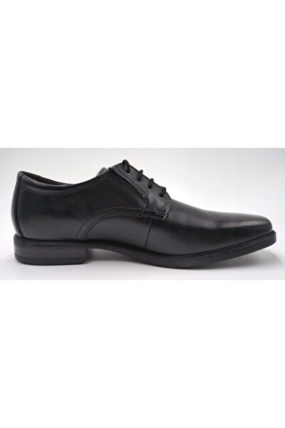CLARKS Pantofi eleganți din piele neagră HOWARD |   MĂRIMEA 41