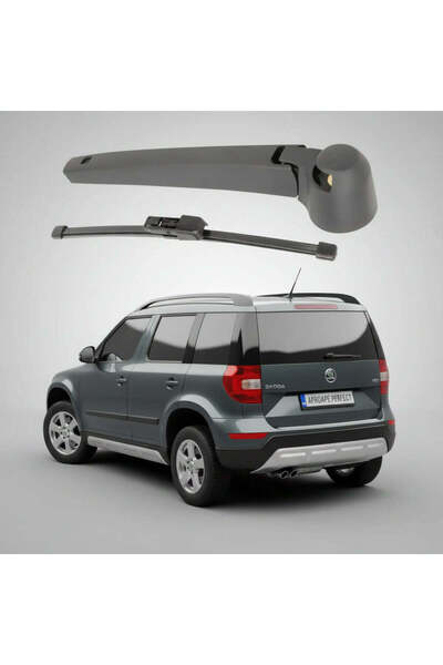 MAMMOOTH Rear Wiper Arm and Blade for Skoda Yeti 5L (2009-2017) - 280mm, RAW016