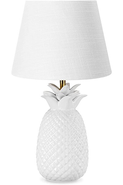 Navaris Table Lamp Pineapple - Επιτραπέζιο Φωτιστικό Ανανάς - 40cm - White