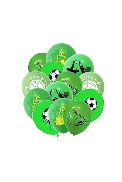 Generic Brand 50 PCS 12 Inch Football Themed Party Balloon Set