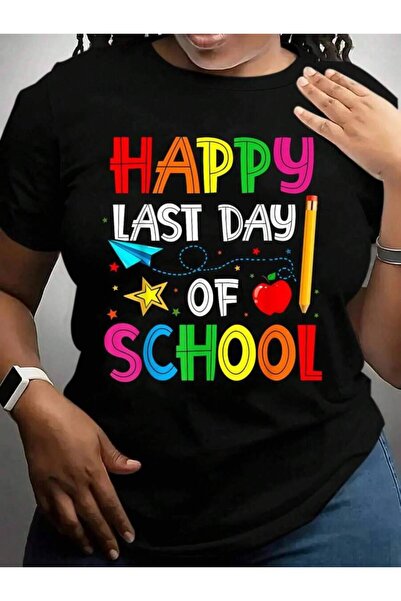 NOURAM Happy Last Day Of Shirt For Teachers Student Graduate Back To School B...
