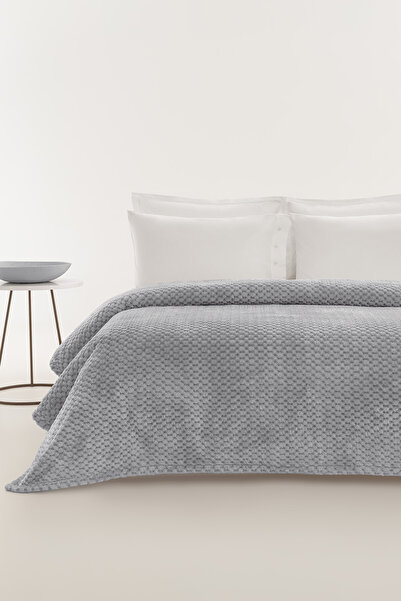 Yataş Averia Wellsoft Double Blanket - Gray