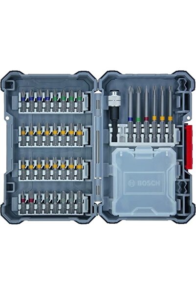 Bosch 40-piece Pick and Click drill bit set, extra-hard screwdriver bits with...