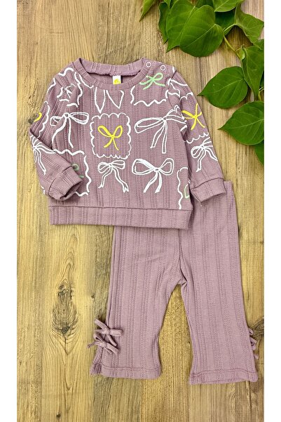 CemBebe Seasonal Bow Patterned Set for Babies