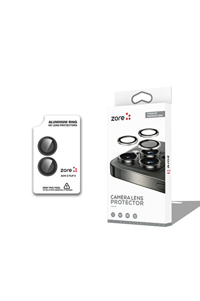 Alan Tech Galaxy Z Flip 8 Sapphire Premium Camera Lens Protector Non-Fingerpr...