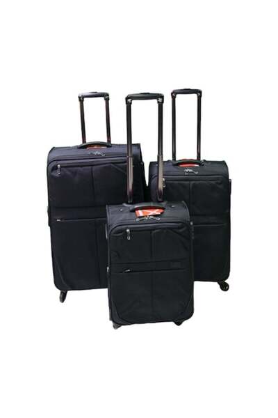 OEM Set de valize My Travel B-134, 3 dimensiuni 20 ", 24 ", 28 ", negre
