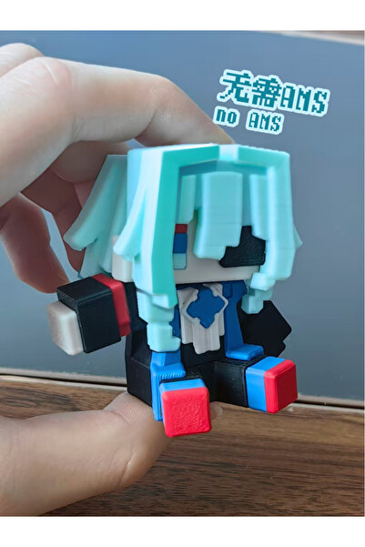 Modellio3D Honkai: Star Rail Karakteri Anaxagoras Piksel
