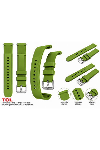 onlinekordon TCL MoveTime MT40, MT40X ve MT40SX Uyumlu Yumuşak Silikon Akıllı...