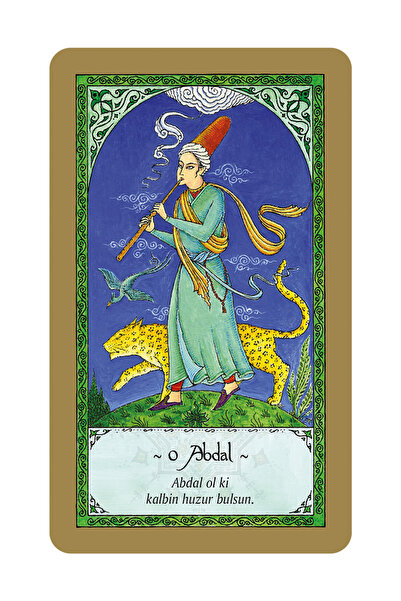OA Rumi Tarot Takımı 78 Kart ve Rehber Kitap Orijinal Evrensel Baskı Oval Kenarlar Nigel Jackson