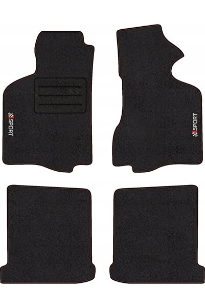 NO BRAND Covorașe de catifea pentru SEAT IBIZA II FL (1999 - 2002) LUX