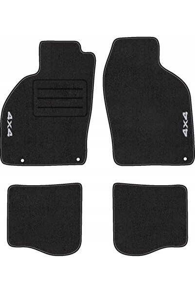 NO BRAND DYWANIKI CU HAFTEM 4X4 PENTRU SAAB 9-3 I (1998 - 2003) LUX COMPLET