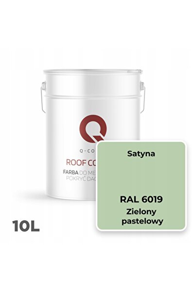 NO BRAND Vopsea pentru tablă metalică de acoperiș Verde Cireș RAL 6019 10L Sa...