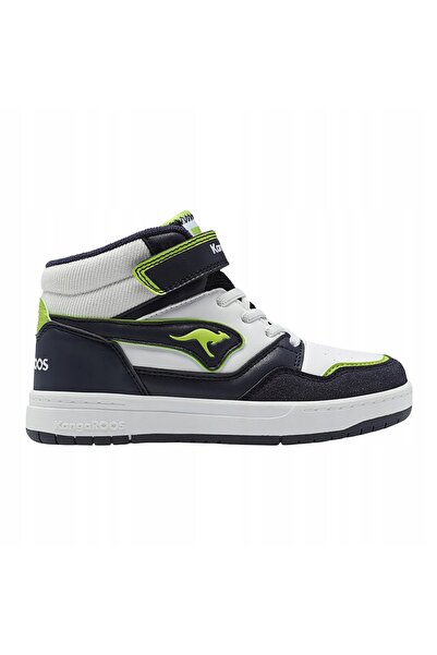 NO BRAND KangaROOS K-CP Dunkin Mid EV bleumarin închis/lime 29 EU pantofi pen...