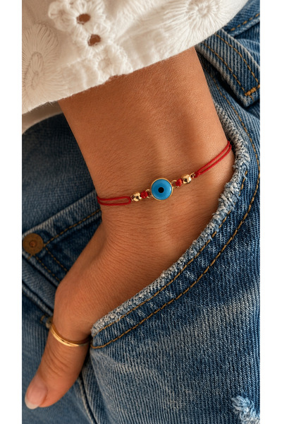 Markiz Takı Red String Evil Eye Bracelet